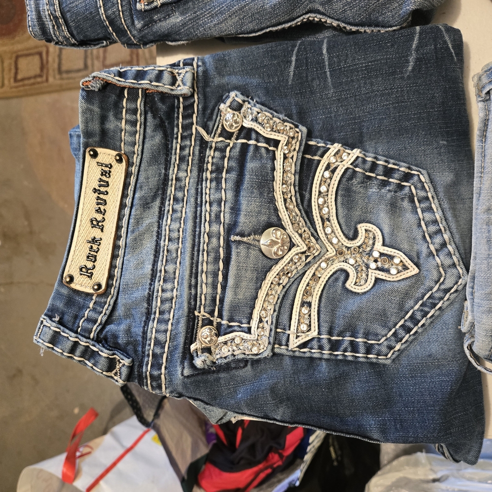 Rock Revival Blue Women's Jeans